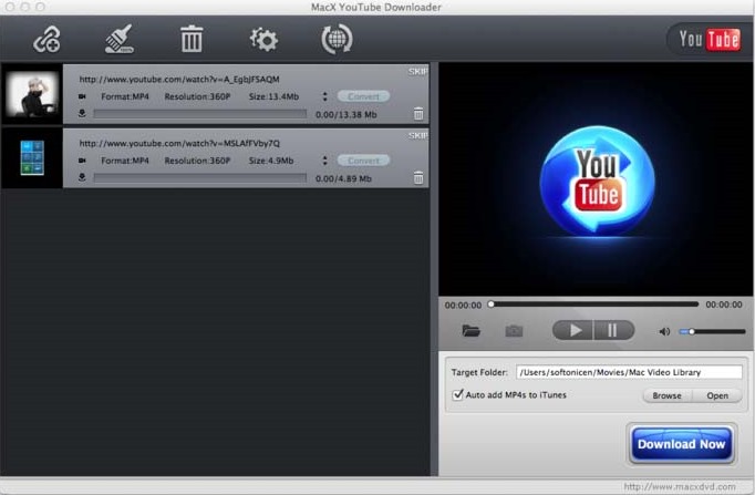 Free youtube downloader for mac